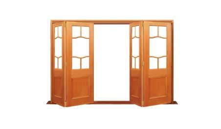 coathanger: four door bifold - 2 left + 2 right