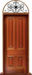 cricket bat: double door +  two sidelights