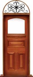 edwardian: door in frame