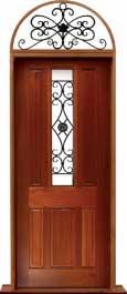 paddington with ironwork: double door