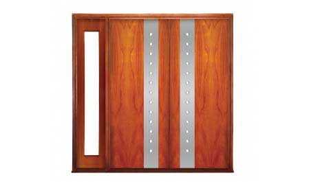 zanzibar: double door + sidelight on left